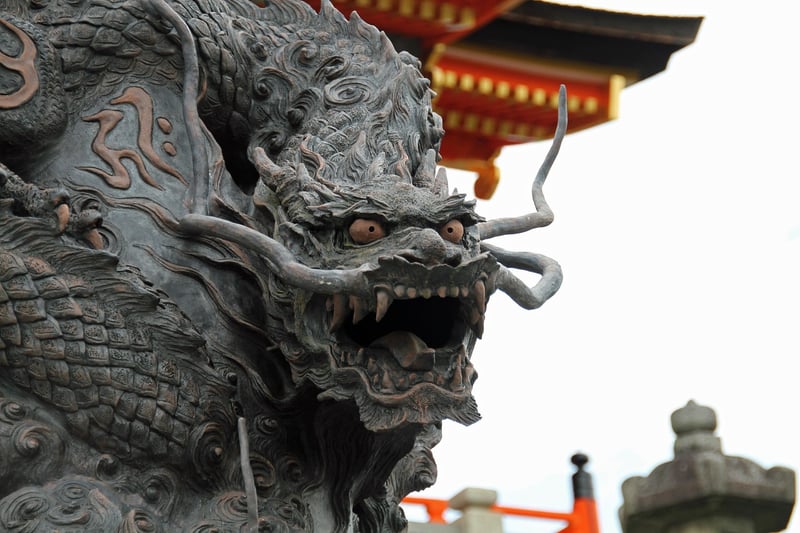 Dragon Sculptures